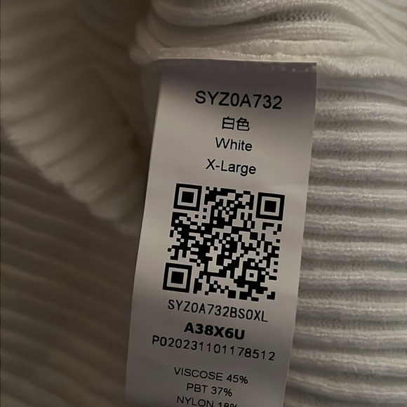 Ribbed Sweater Maxi Dress Size XL - Picture 5 of 5